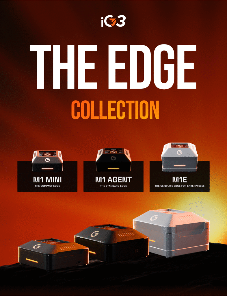 iG3 is scaling – Meet The New Edge Devices: M1 Mini & M1E