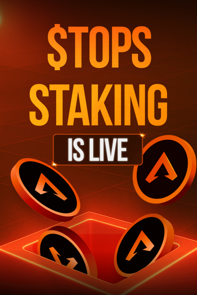 $TOPS Staking is Now Live & Goes Beyond