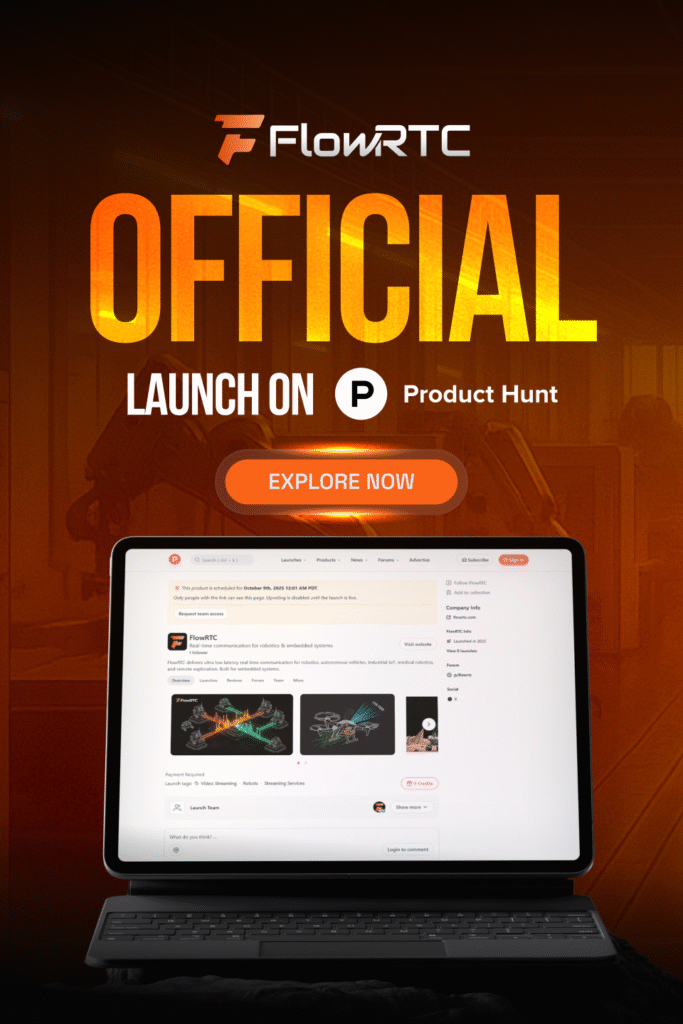 FlowRTC Launches on Product Hunt!